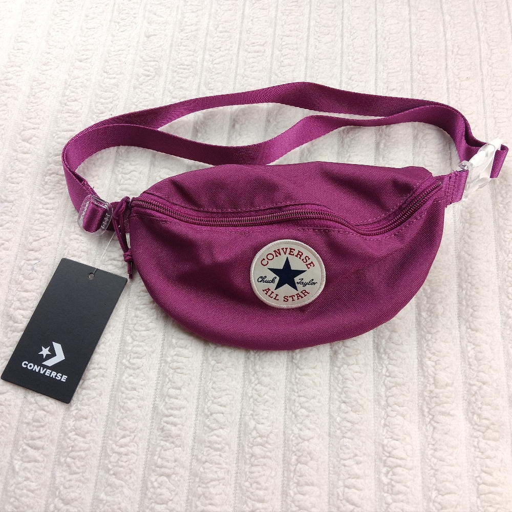 Converse All Stars Purple Waist Bag
